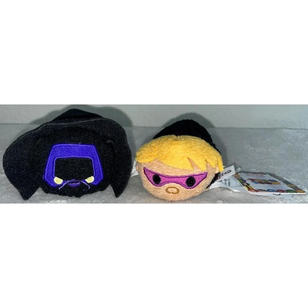 NWT Marvel Avengers Black Panther and Hawkeye Tsum Tsums 3.5